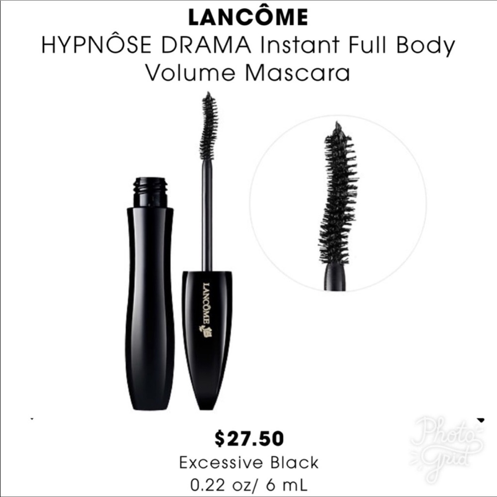 LANCÔME Hyponose Drama Excessive Black Mascara